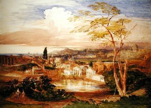 Rom von den Borghese-Gärten aus