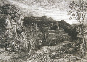 Der Ausrufer von Samuel Palmer