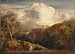 Die helle Wolke von Samuel Palmer