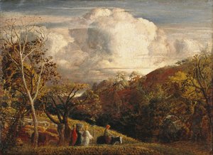 Die helle Wolke von Samuel Palmer