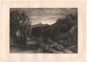 Der Heimkehrstern von Samuel Palmer
