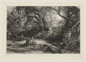 Der Morgen des Lebens von Samuel Palmer
