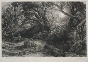 Der Morgen des Lebens, 1860-1861 von Samuel Palmer