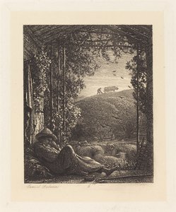Der schlafende Hirte; Früher Morgen