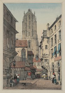 Faksimiles von Skizzen aus Flandern und Deutschland: Dom, Frankfurt