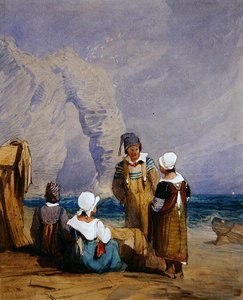 Figuren am Strand