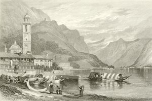Der Comer See, Italien