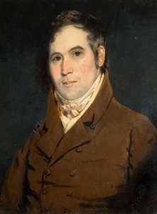 Selbstporträt von Samuel Raven, 1816