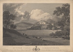 Nordostansicht von Dunster Castle, Somersetshire