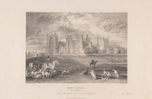 Raby Castle, Grafschaft Durham von Samuel Rawle
