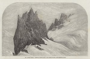 Mr. Albert Smiths Aufstieg auf den Mont Blanc, die Grands Mulets von Samuel Read