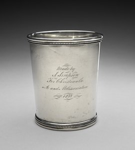 Becher, ca. 1857
