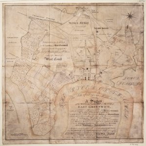 Eine Untersuchung der Königsherrschaft oder des Herrenhauses von East Greenwich von Samuel Travers