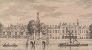 Altes Somerset House von Samuel Wale