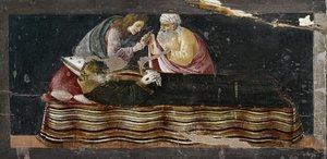 Die Extraktion des Herzens von St. Ignatius. Detail des St. Barnaba Altars