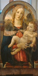Die Jungfrau und das Kind von Sandro (after) Botticelli