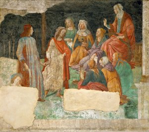 Ein junger Mann wird den sieben freien Künsten vorgestellt, 1484-1486