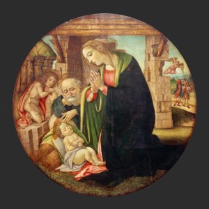 Anbetung des Kindes mit dem Johannesknaben