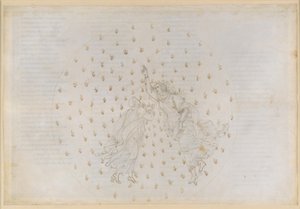 Die Göttliche Komödie, Paradiso VI. Zweite Planetensphäre (Himmel des Merkur): Justinian erzählt Dante die Geschichte des Kaisertums und berichtet von den Seelen der Gerechten im Merkur