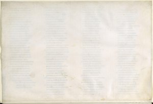 La Divina Commedia, Paradiso XXXI. Das Empyreum: Beatrice gibt ihre Rolle als Lehrerin an Bernhard von Clairvaux ab - Dantes Marienvision (ohne Bild) von Sandro Botticelli