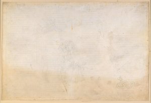 La Divina Commedia, Purgatorio VIII. Vorpurgatorium, Mittelzone: Tal der säumigen Fürsten; Versuchung durch die Schlange; Gespräch mit Nino Visconti und Currado Malaspina von Sandro Botticelli