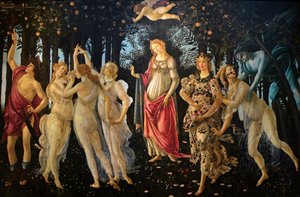 Der Frühling von Sandro Botticelli