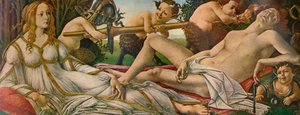 Mars und Venus, ca. 1485, 1911 von Sandro Botticelli