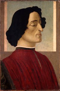 Porträt von Giuliano de Medici 1453-1478, ca. 1475