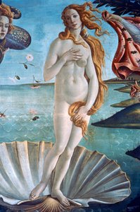 Die Geburt der Venus (Detail), ca. 1485