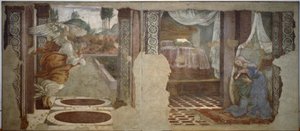 Verkündigung von S. Martino von Sandro Botticelli