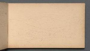 Skizzenbuch, Seite 10: Carter Mountain, 1859