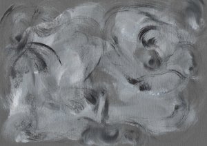 Abstrakte Graue Wirbel von Santhosh ch