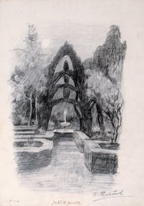 Gärten des Generalife von Santiago Rusiñol