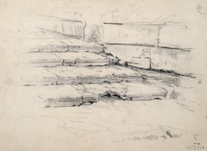 Studie von Treppen von Santiago Rusiñol