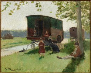 Wagen von Landfahrern