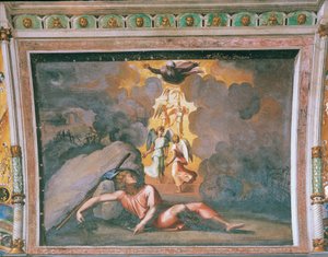 Jakobs Traum von Sanzio of Urbino (workshop) Raphael