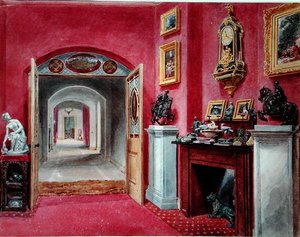 Das Vorzimmer zur Halle, Rempstone Hall, Nottinghamshire