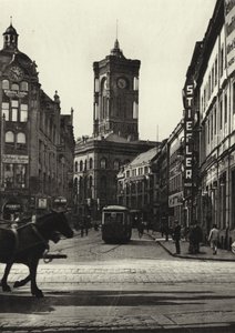 Berlin: Rathaus (s/w Foto)