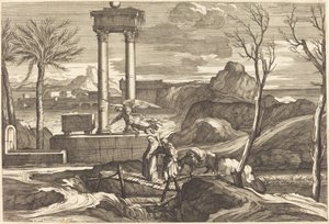Die Flucht nach Ägypten von Sébastien Bourdon
