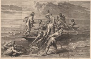 Wunderbarer Fischfang