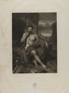 Caius Marius auf den Ruinen von Karthago von Schoff, Stephen Alonzo