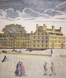 Harvard College, Cambridge, Massachusetts ca. 1740 von School American
