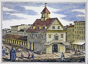 Das alte Gerichtsgebäude von Philadelphia