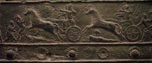 Balawat-Tore aus dem alten Assyrischen Reich von School Assyrian