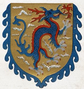 Chinesisches Drachenabzeichen