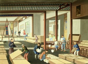 Porzellanherstellung von School Chinese