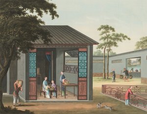 Teeproduktion, ca. 1820 von School Chinese