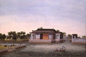 Wassergarten, ca. 1820-40 von School Chinese