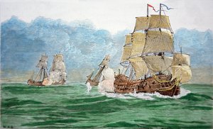 Avery verfolgt das Schiff des Großen Moguls