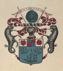 Wappen der alten Ostindien-Kompanie von School English